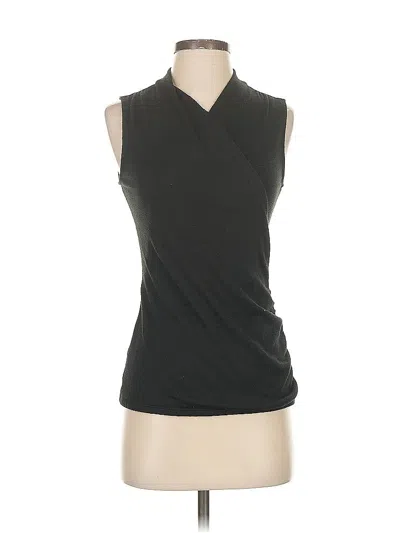 Pre-owned 41hawthorn Sleeveless Top Black Cowl Neck Tops