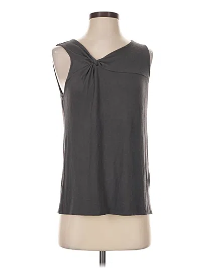 Pre-owned 41hawthorn Sleeveless Top Gray Halter Neckline Tops