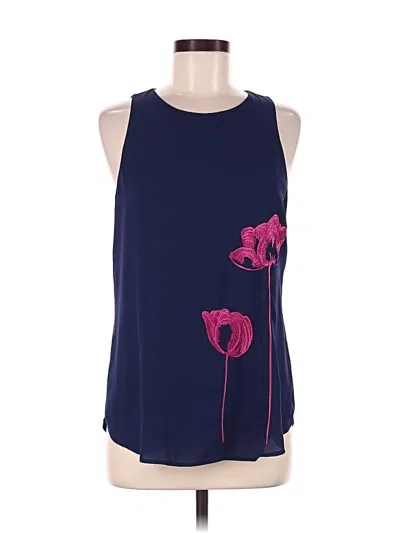 Pre-owned 41hawthorn Sleeveless T-shirt In Blue