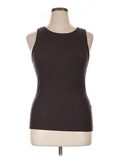 Pre-owned 41hawthorn Sleeveless T-shirt In Brown