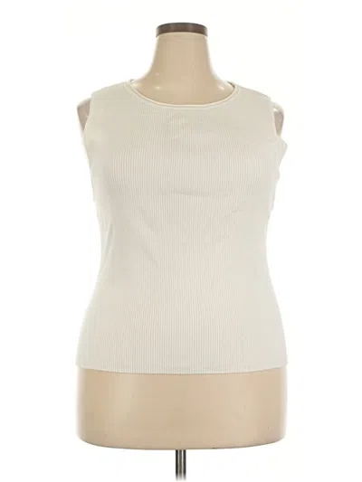 Pre-owned 41hawthorn Sleeveless T-shirt In Ivory