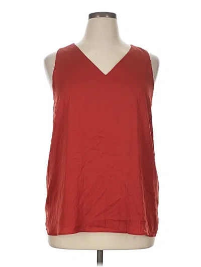 Pre-owned 41hawthorn Sleeveless T-shirt In Red