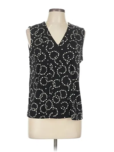 Pre-owned 41hawthorn Tank Top Black Open Neckline Tops