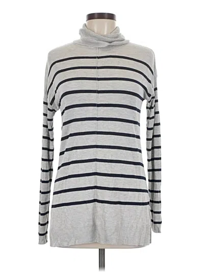 Pre-owned 41hawthorn Turtleneck Sweater In Silver