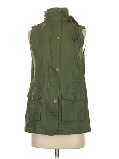 Pre-owned 41hawthorn Vest In Green