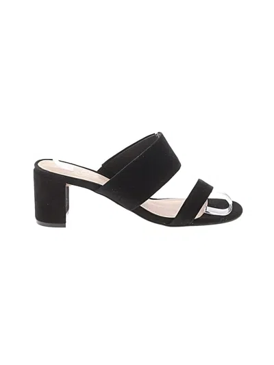 Pre-owned 42 Gold Sandals In Black