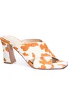 42 Gold Saldana Slide Sandal In Multi