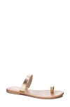 42 Gold Zola Slide Sandal