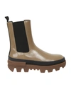 Moncler Stivali Coralyne Ankle Boots Marrone In Brown