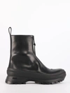 JIL SANDER ANKLE BOOTS WITH ZIP,JP37002A14510001