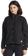 The North Face Cragmont High Pile Fleece Jacket In Black
