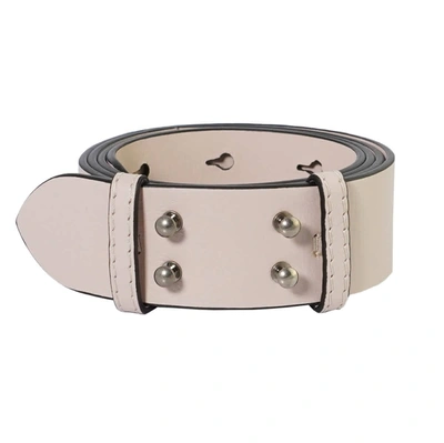 Burberry The Medium Ladies Belt Bag Grainy Leather Belt- Chalk Pink