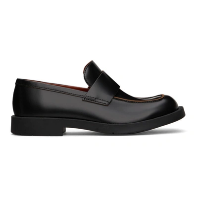 Camperlab Black Dockyplus Leather Loafers