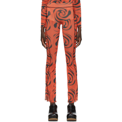 Avavav Red Apartment Trousers In Roseish