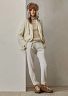 Polo Ralph Lauren Adalene Wool Twill Pant In Cream