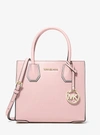 MICHAEL KORS MERCER MEDIUM PEBBLED LEATHER CROSSBODY BAG