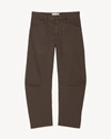 Nili Lotan Shon Pant In Chocolate Brown