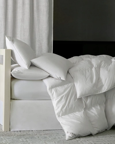 Sferra 800-fill European Down Light Queen Pillow In White