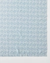 Matouk Duma Diamond Tablecloth, 70" X 144" In Blue
