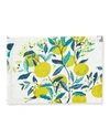 Matouk Citrus Garden Placemats, Set Of 4 In Pool