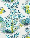 Matouk Citrus Garden Round Tablecloth, 90"