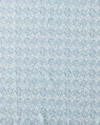 Matouk Duma Diamond Round Tablecloth, 90" In Blue