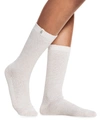 Ugg Classic Merino Wool-blend Boot Socks In Cream Heather