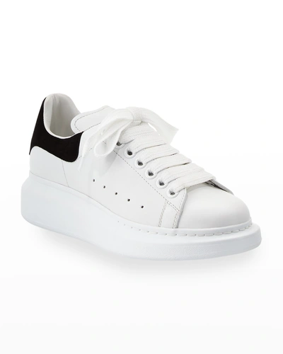 Alexander Mcqueen Oversized Sneakers In White,black