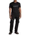 Givenchy Men's Slim Basic Logo T-shirt In Black