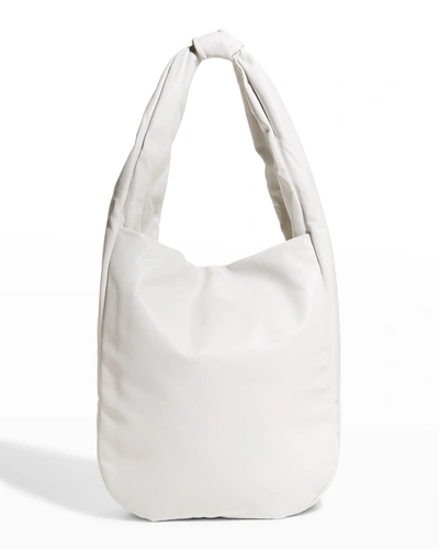 Ree Projects Helene Large Soft North-south Shoulder Bag In White