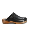 Isabel Marant Thalie Round Toe Clogs In 01bk Black