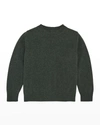 THE ROW KID'S SOLID CASHMERE RIB-KNIT SWEATER,PROD245460271