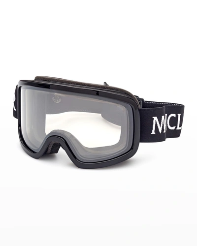 Moncler Women's Terrabeam Shield Ski Goggles In Black