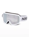 Moncler Terrabeam Snow Goggles In 21c White/grey