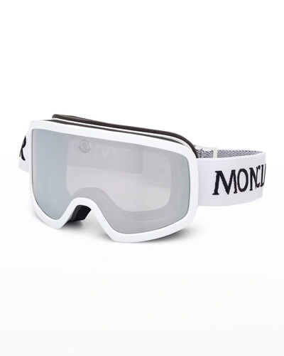 Moncler Terrabeam Snow Goggles In White