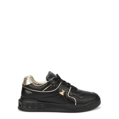 Valentino Garavani Garavani Black Leather Sneakers