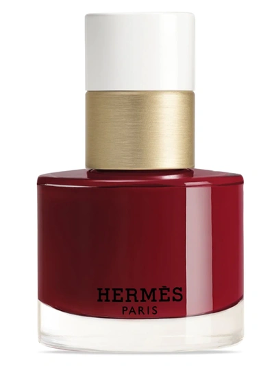 Pre-owned Herm S Women's Les Mains Hermès Nail Enamel In Red