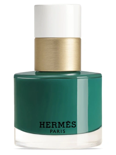 Pre-owned Herm S Women's Les Mains Hermès Nail Enamel In Green
