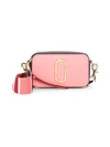 Marc Jacobs The Snapshot Coated Leather Camera Bag In Coral Multi