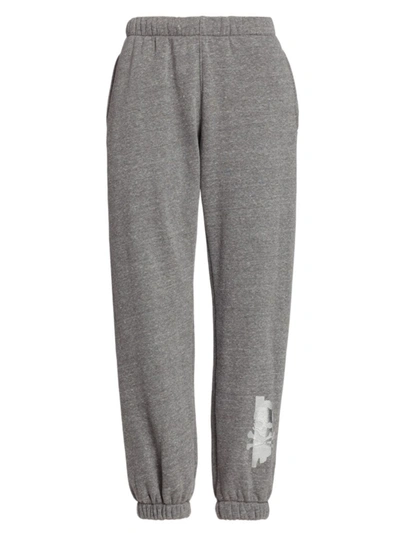 Soulcycle Billie Printed Logo Sweatpants In Grey
