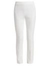Rosetta Getty Slim-leg Crop Pull-on Pants In White