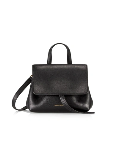 Mansur Gavriel Women's Mini Lady Soft Leather Satchel In Black