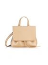 Mansur Gavriel Mini Lady Soft Leather Satchel In Nocciola