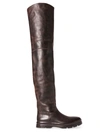 THE ROW BILLIE LEATHER HIGH BOOTS,400015171798
