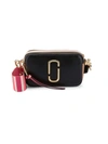 Marc Jacobs The Colorblock Snapshot Bag In Black