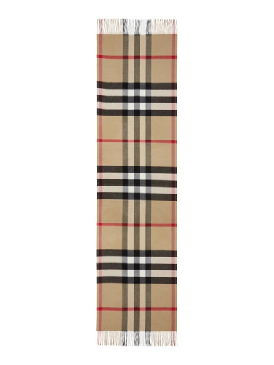 BURBERRY WOMEN'S OVERSIZE CHECK CASHMERE SCARF,400014839987