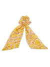 VERSACE BAROCCO SILK SCRUNCHIE,400015274704