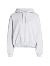 ALEXANDER WANG T WOMEN'S FOUNDATION TERRY PULLOVER HOODIE,400014857035