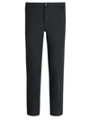 Bugatchi Stretch Knit Cotton Blend Pants In Anthracite