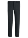 Bugatchi Stretch Knit Cotton Blend Pants In Anthracite